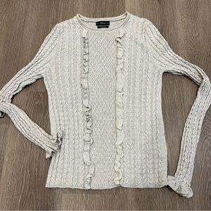 Zara Long Sleeve Knit top